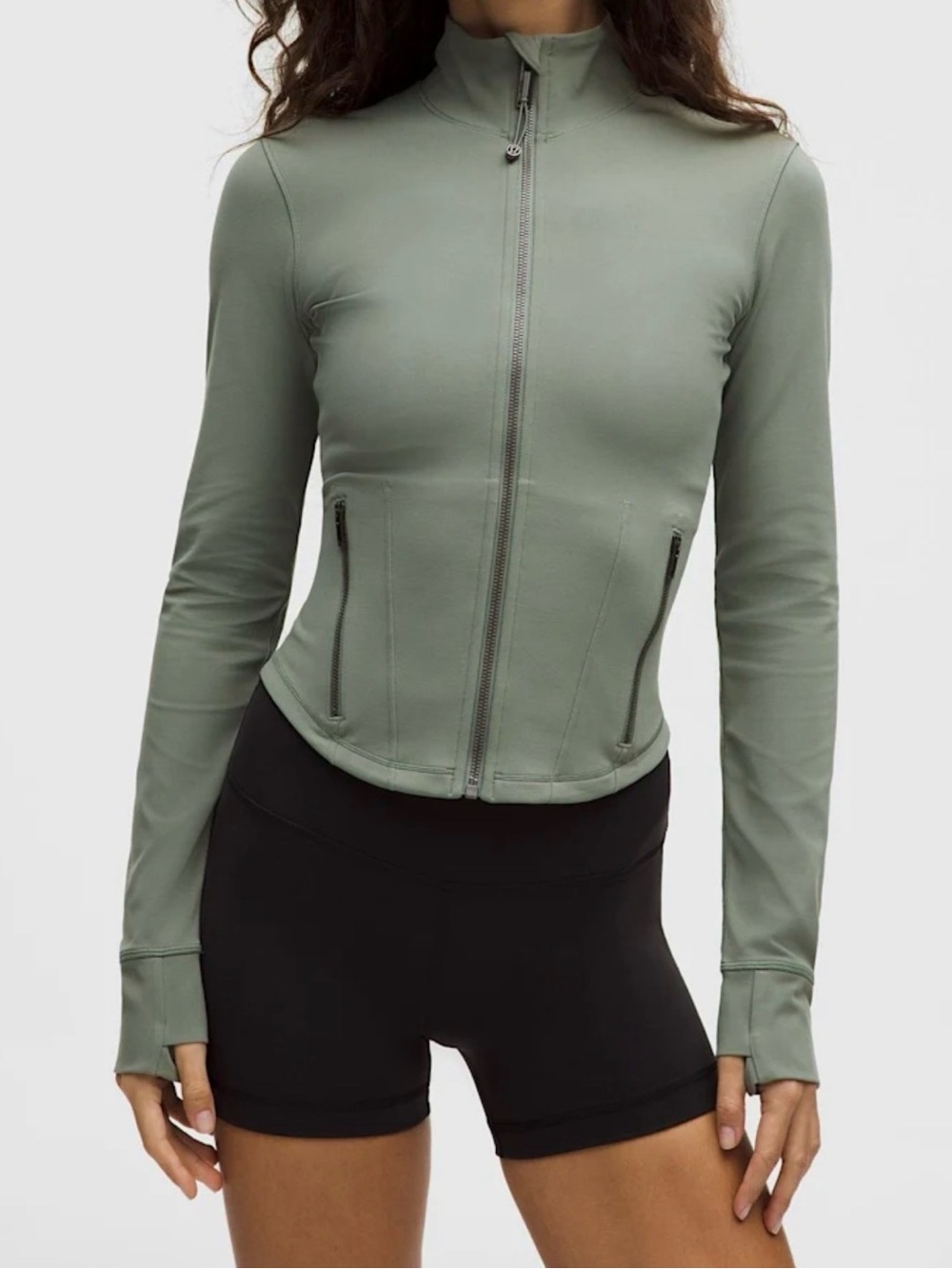 lululemon athletica Define Mesh Back Jacket Willow Green 4